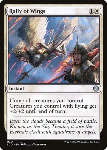 Rally of Wings - scd Spoiler