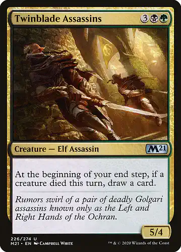Twinblade Assassins - m21 Spoiler