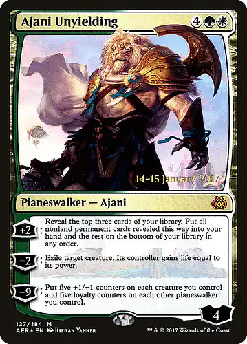 Ajani Unyielding - aer Spoiler