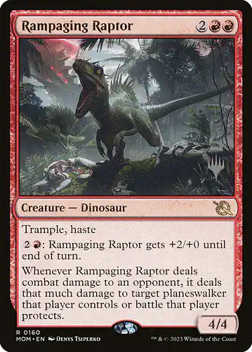 Rampaging Raptor - mom Spoiler