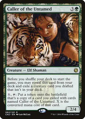 Caller of the Untamed - cn2 Spoiler