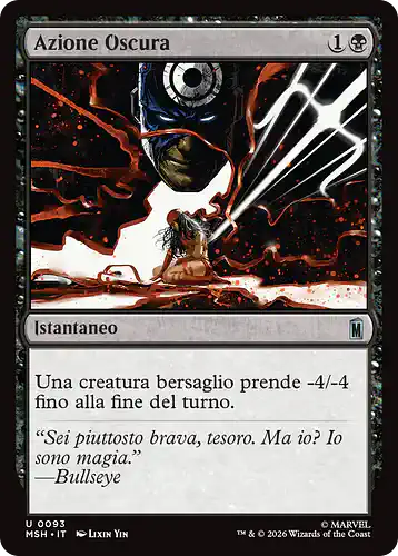 Dark Deed - msh Spoiler