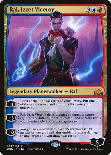 Ral, Izzet Viceroy - grn Spoiler