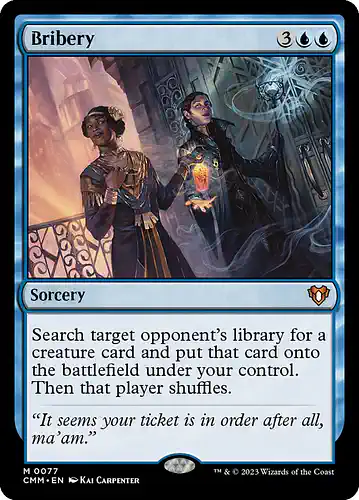 Bribery - cmm Spoiler