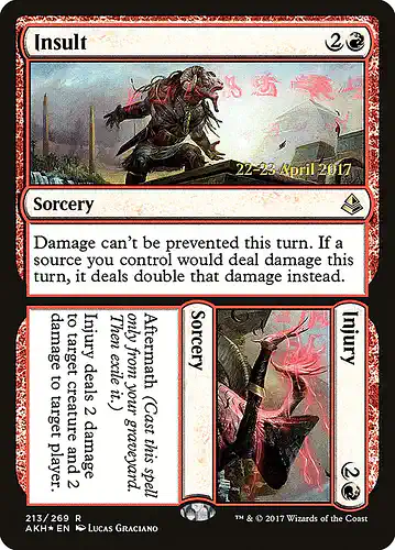 Insult - akh Spoiler