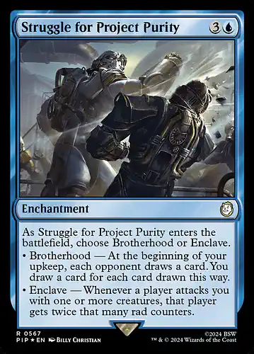 Struggle for Project Purity - pip Spoiler