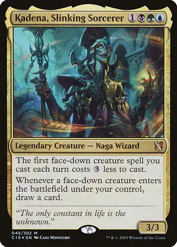 Kadena, Slinking Sorcerer - c19 Spoiler