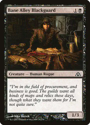 Bane Alley Blackguard - dgm Spoiler