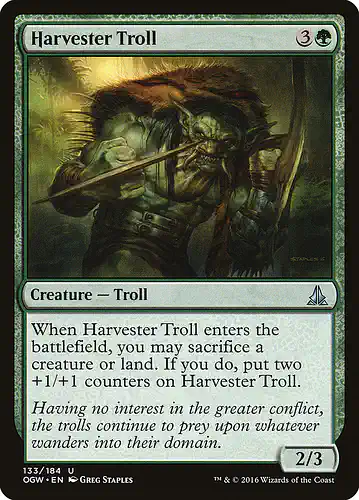 Harvester Troll - ogw Spoiler