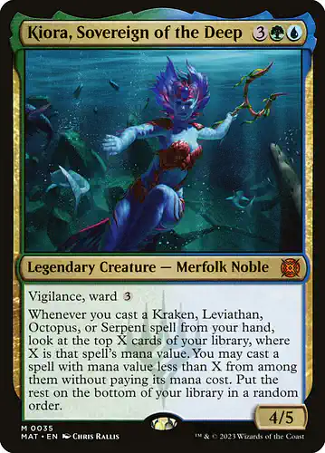 Kiora, Sovereign of the Deep - mat Spoiler