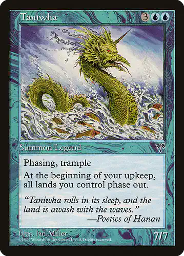 Taniwha - mir Spoiler