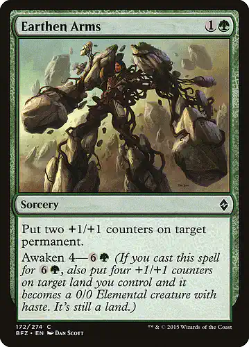 Earthen Arms - bfz Spoiler