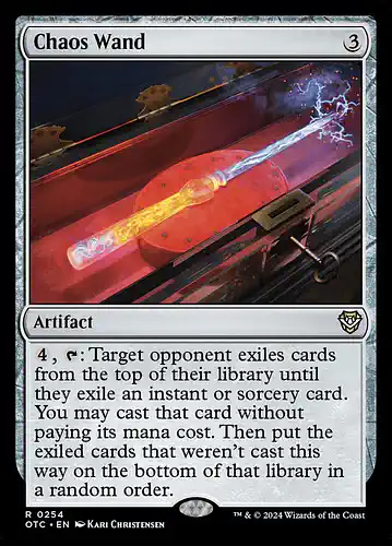 Chaos Wand - otc Spoiler