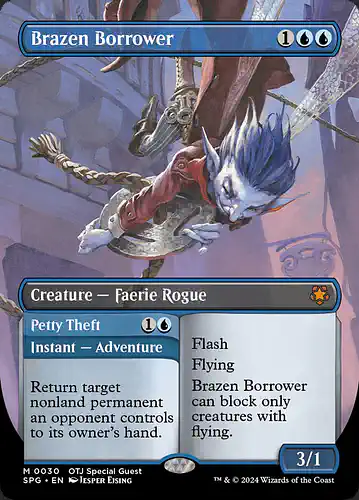 Brazen Borrower - spg Spoiler