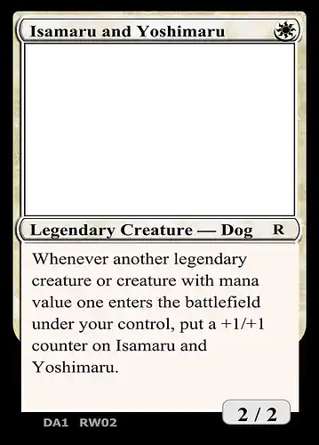 Isamaru and Yoshimaru - unk Spoiler