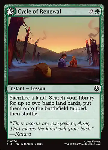 Cycle of Renewal - tla Spoiler