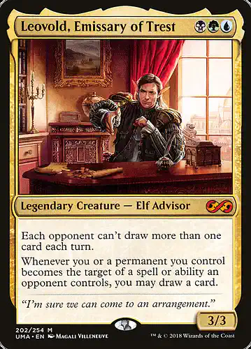 Leovold, Emissary of Trest - uma Spoiler