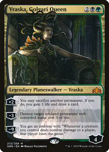 Vraska, Golgari Queen - grn Spoiler