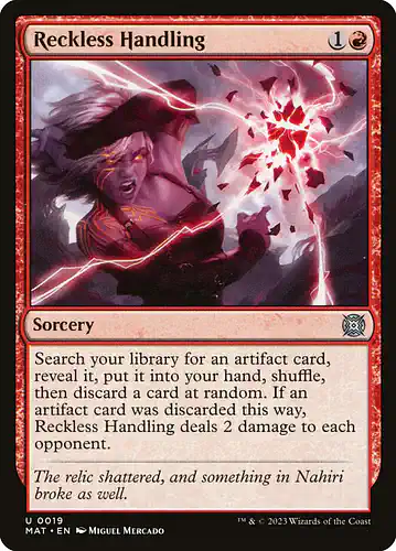Reckless Handling - mat Spoiler