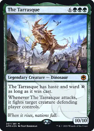 The Tarrasque - afr Spoiler