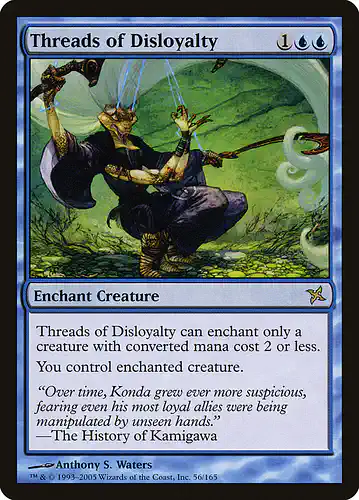Threads of Disloyalty - bok Spoiler