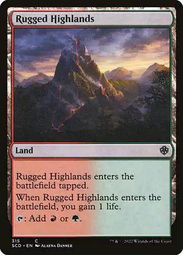 Rugged Highlands - scd Spoiler