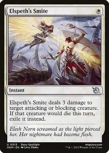 Elspeth's Smite - mom Spoiler