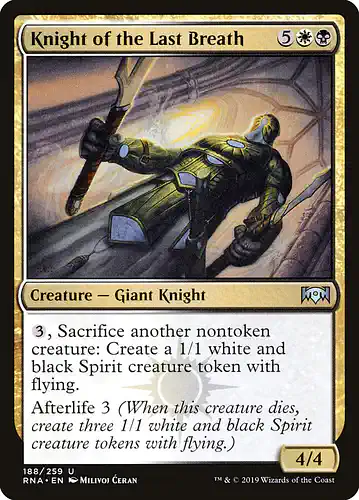Knight of the Last Breath - rna Spoiler
