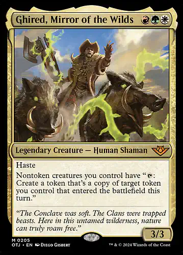 Ghired, Mirror of the Wilds - otj Spoiler