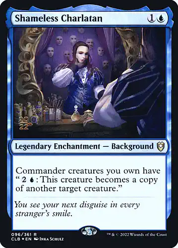 Shameless Charlatan - clb Spoiler