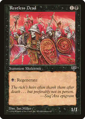 Restless Dead - mir Spoiler