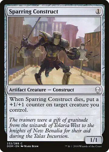 Sparring Construct - dom Spoiler