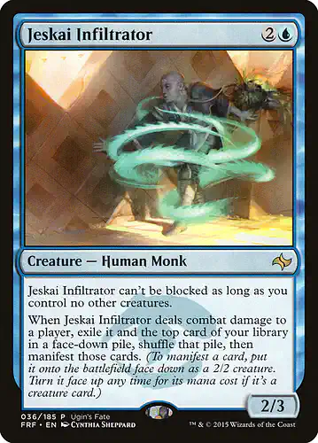 Jeskai Infiltrator - frf Spoiler
