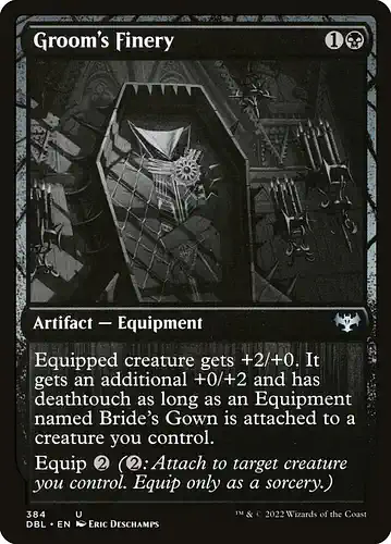 Groom's Finery - dbl Spoiler