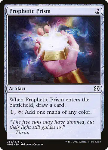 Prophetic Prism - one Spoiler