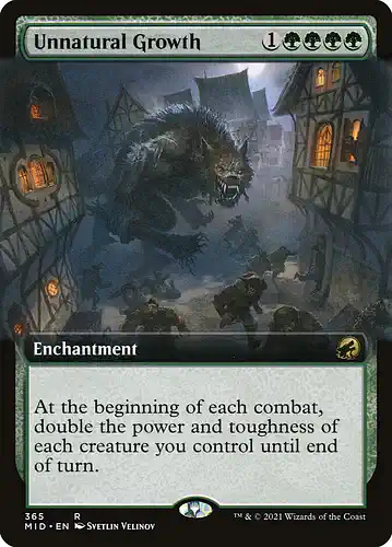 Unnatural Growth - mid Spoiler