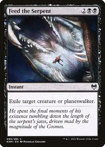 Feed the Serpent - khm Spoiler