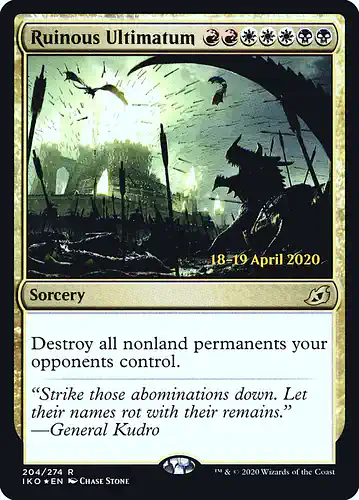 Ruinous Ultimatum - iko Spoiler