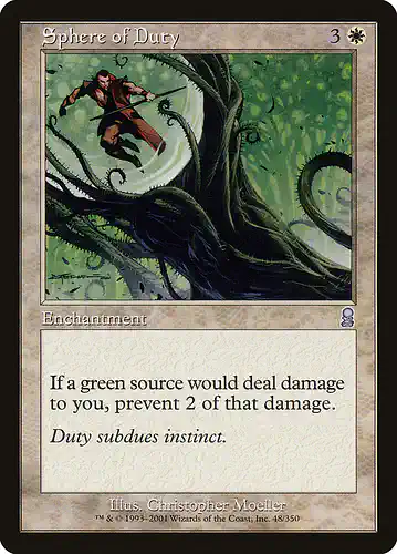 Sphere of Duty - ody Spoiler