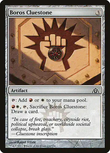Boros Cluestone - dgm Spoiler