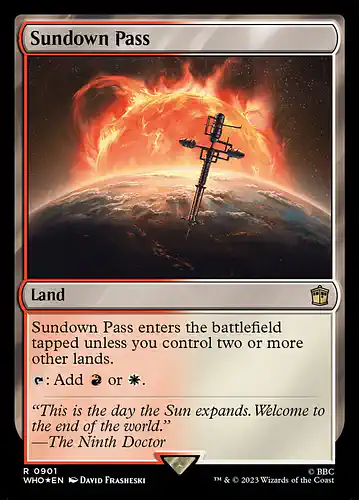 Sundown Pass - who Spoiler