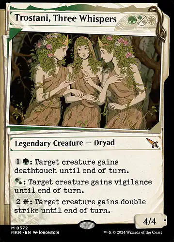Trostani, Three Whispers - mkm Spoiler