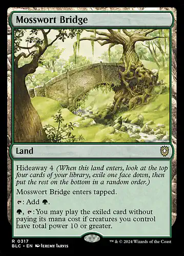 Mosswort Bridge - blc Spoiler
