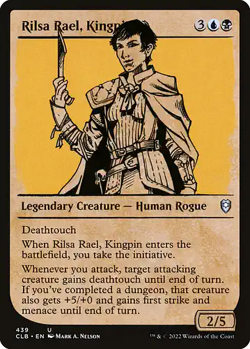 Rilsa Rael, Kingpin - clb Spoiler