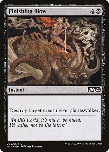 Finishing Blow - m21 Spoiler