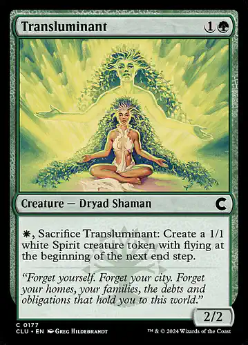 Transluminant - clu Spoiler