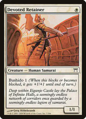 Devoted Retainer - chk Spoiler