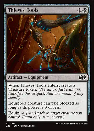 Thieves' Tools - j25 Spoiler