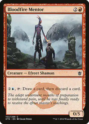 Bloodfire Mentor - ktk Spoiler