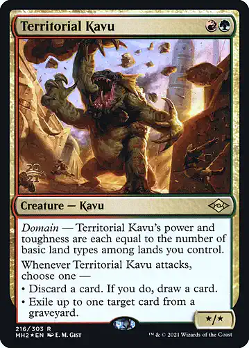 Territorial Kavu - mh2 Spoiler